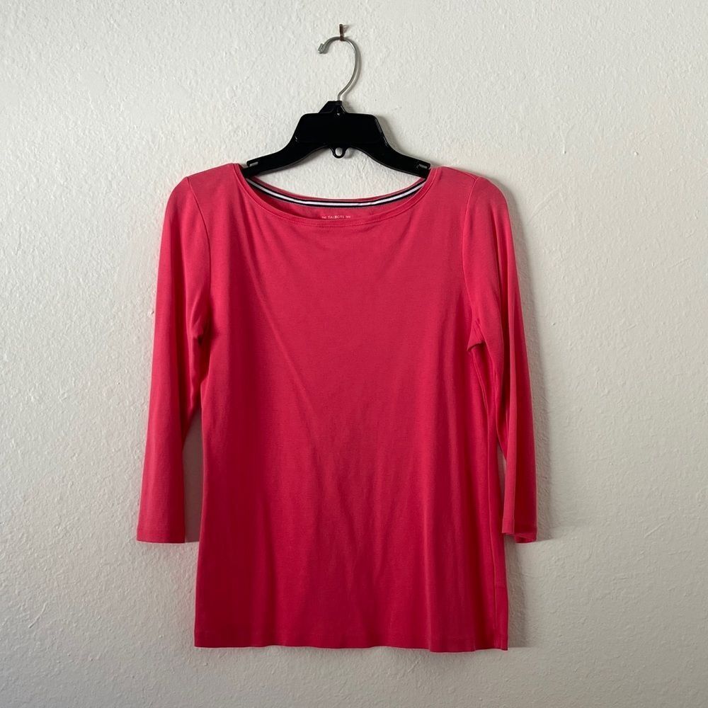 Three Quarter Length Pink Talbots Tee